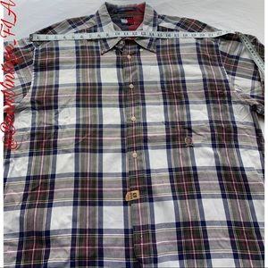 Vintage Tommy Hilfiger Plaid Button up